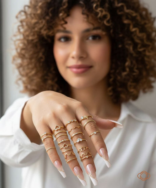 CONJUNTO DE 28 ANÉIS